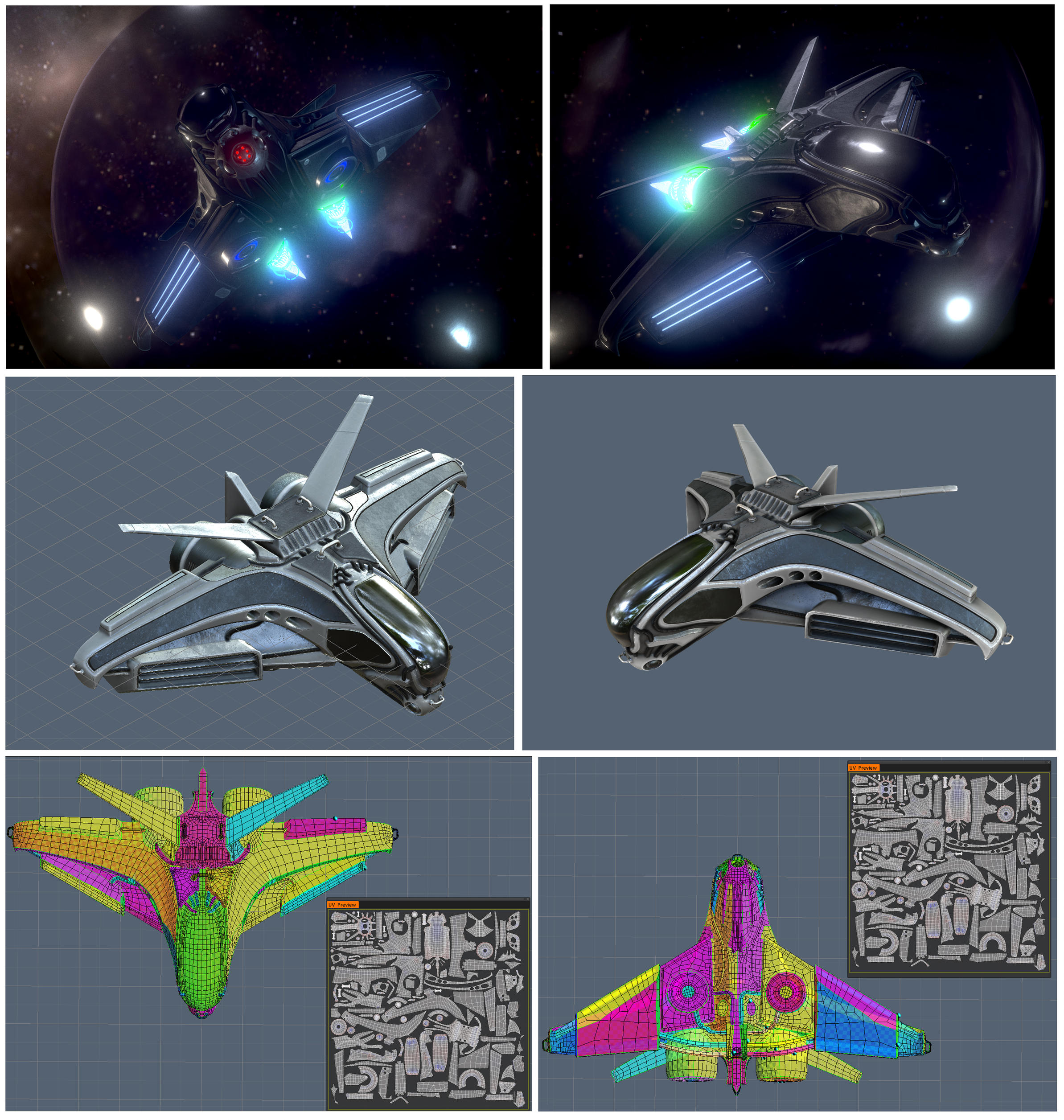 Intergalactic Spaceship by DennisH2010