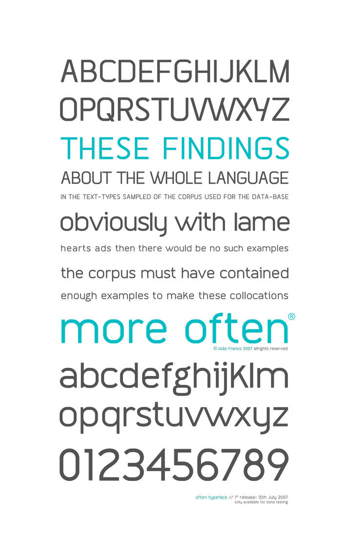 Often tf - beta version POSTER by arpad