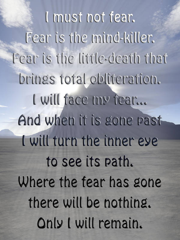 Fear is the Mind-Killer by Cerium136