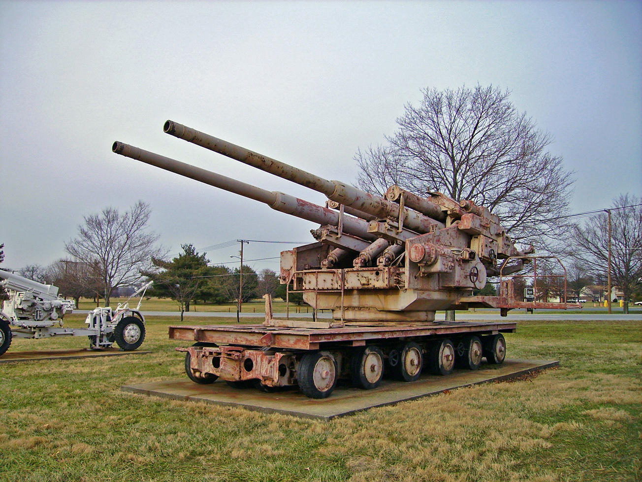 Twin 128mm FlaK 40 AA Guns by DarkWizard83
