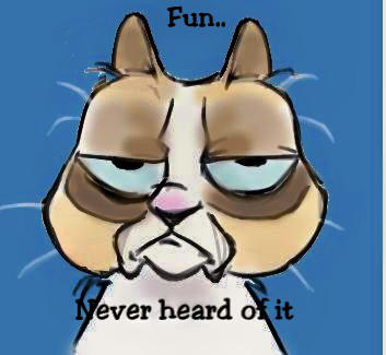Fun??.. Never heard of it by clevercartoon-er