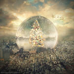snow globe by evenliu