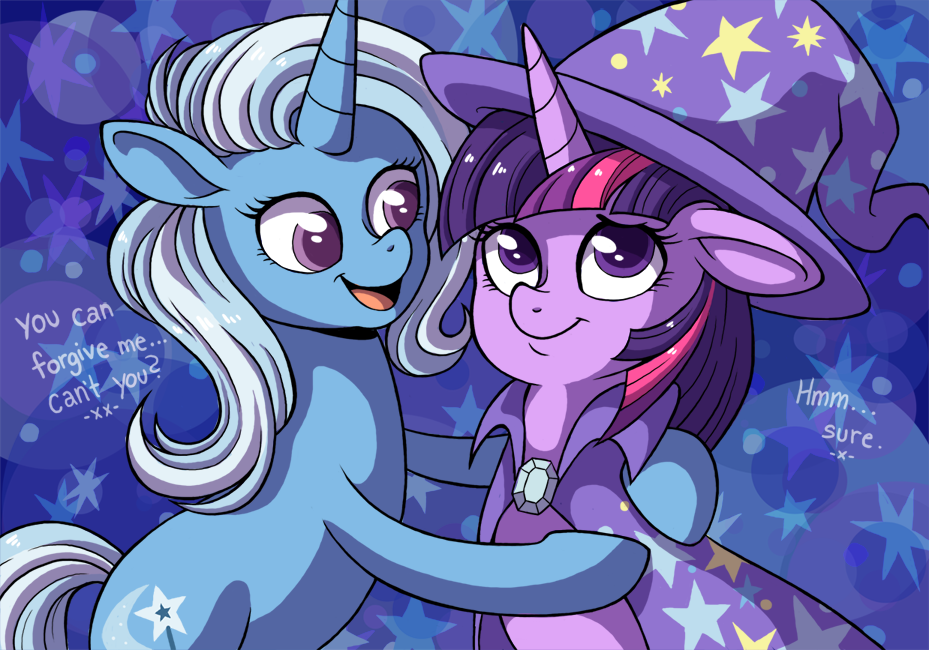 Friends? by CatsnCupcakes