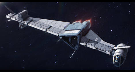 Slayn and Korpil S-8 P-wing assault starfighter by Shoguneagle