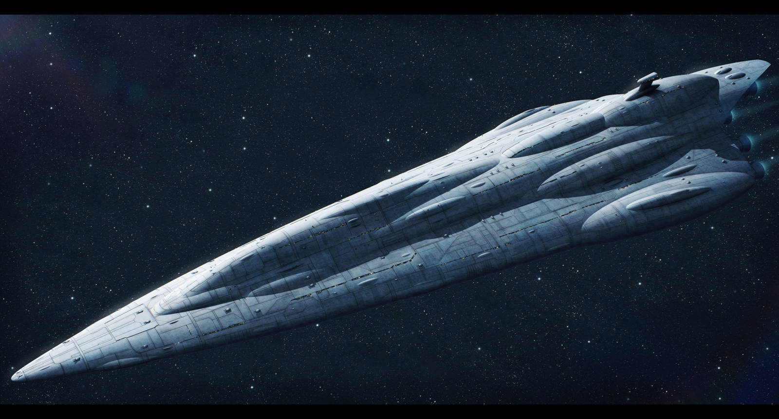Mon Calamari Shipyards MC85 Command Cruiser by Shoguneagle