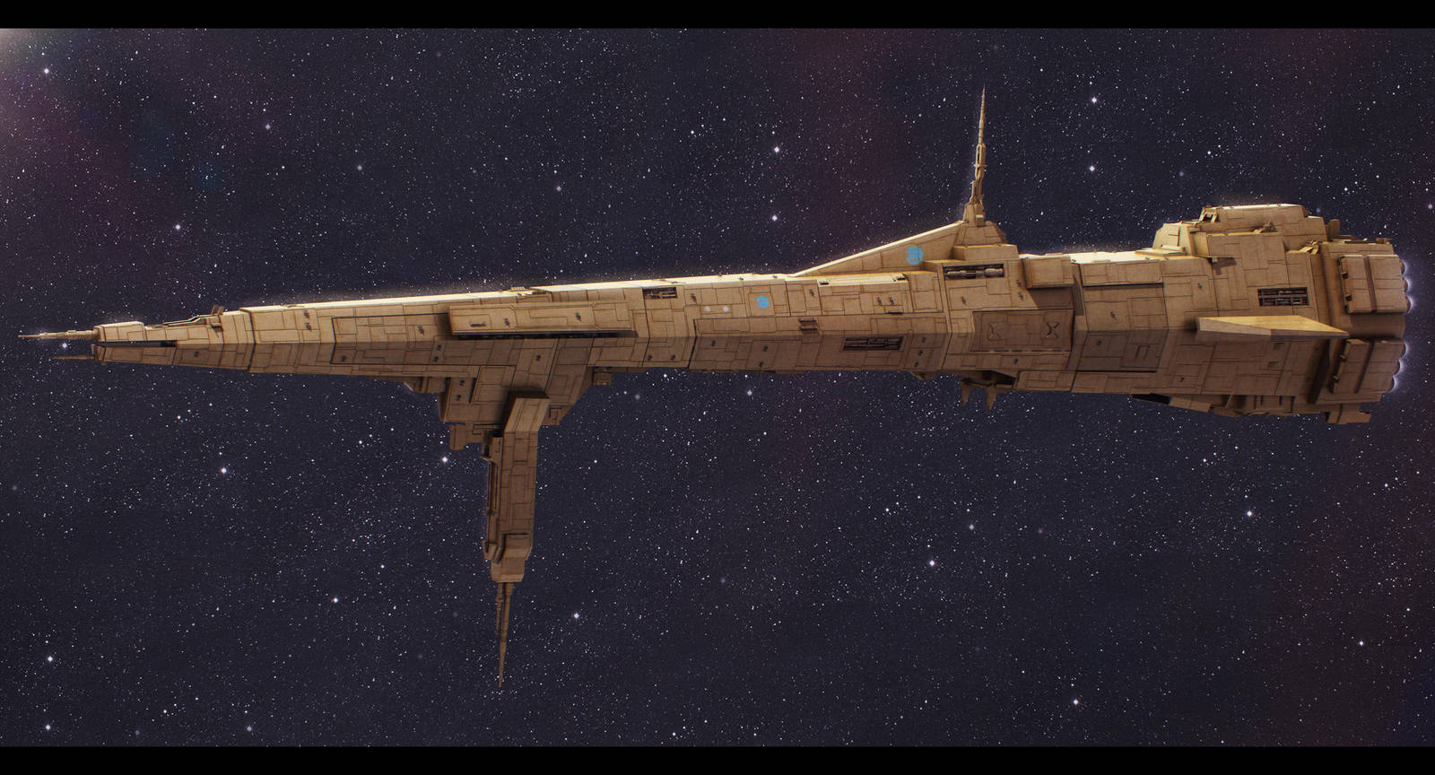 Republic Command Ship Reliance by Shoguneagle