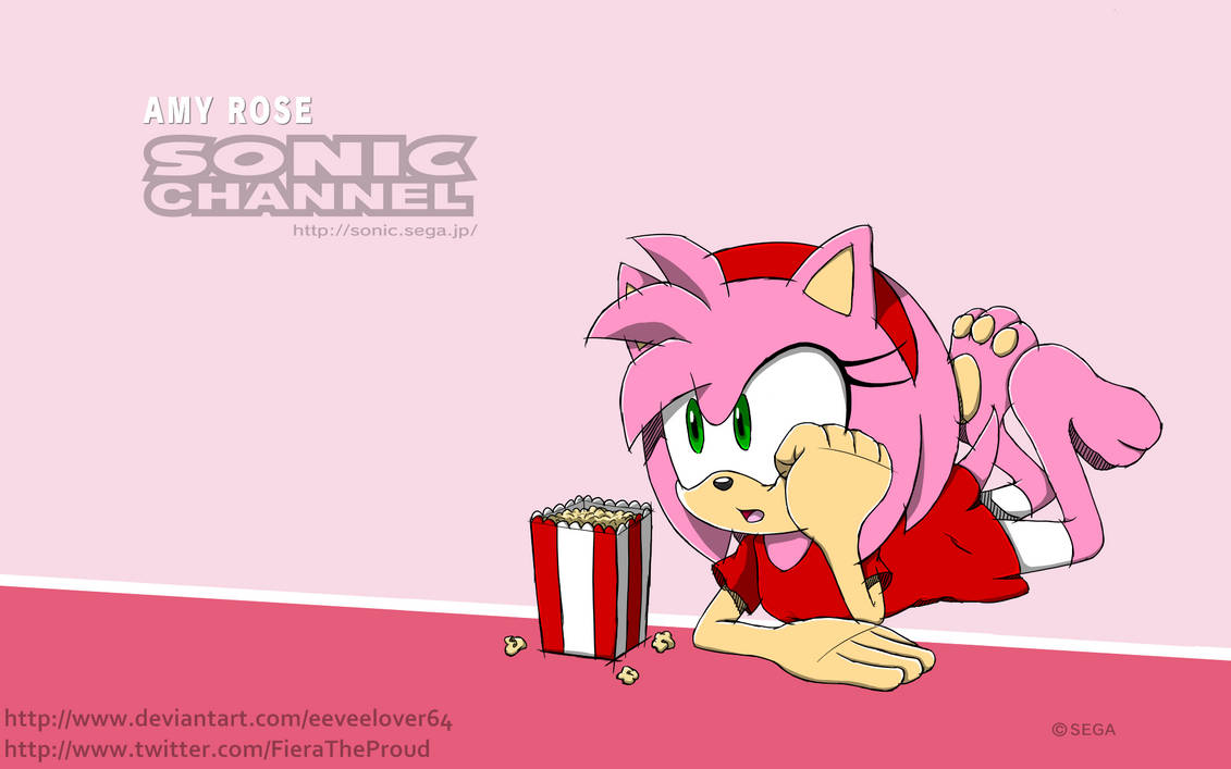 Amy Fanmade Sonic Channel Wallpaper By Eeveelover64 On Deviantart