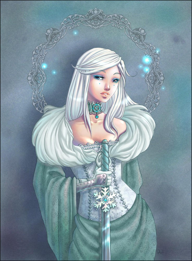 Vassilissa_ frozen beauty by Chpi