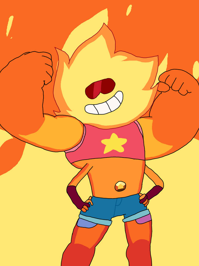 Another one of my new favorite fusions from the season finale. Sunstone is amazing and I love her design.