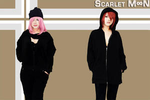 -MeikoxLuka- Scarlet Moon :01 by Jesuke