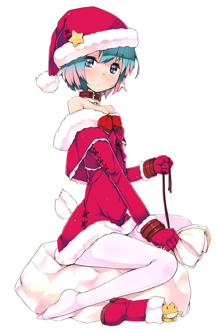 Christmas Anime Girl Render By Yushiko Chan On Deviantart