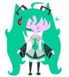 Miku Hatsune Chibi by The-Odd-Fox
