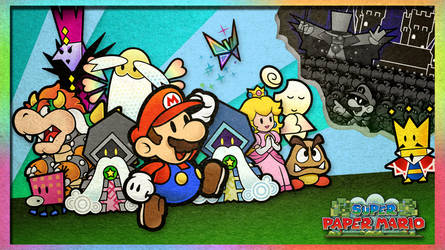 Super Paper Mario Wallpaper By Fawfulthegreat64 On Deviantart