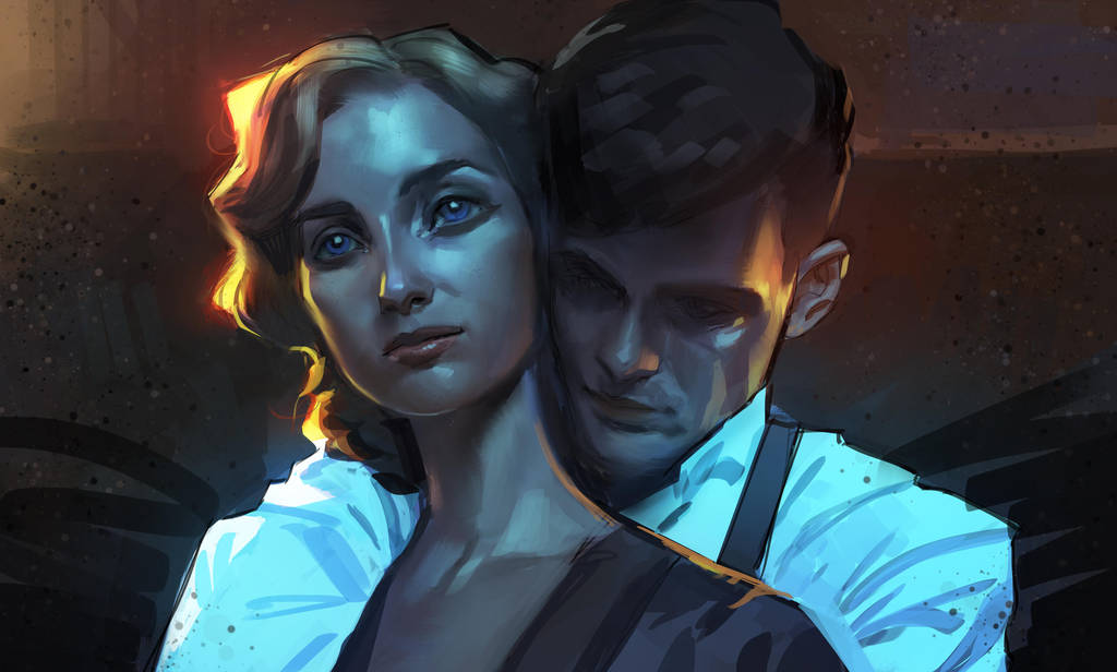 Grace and Tommy Shelby by medders