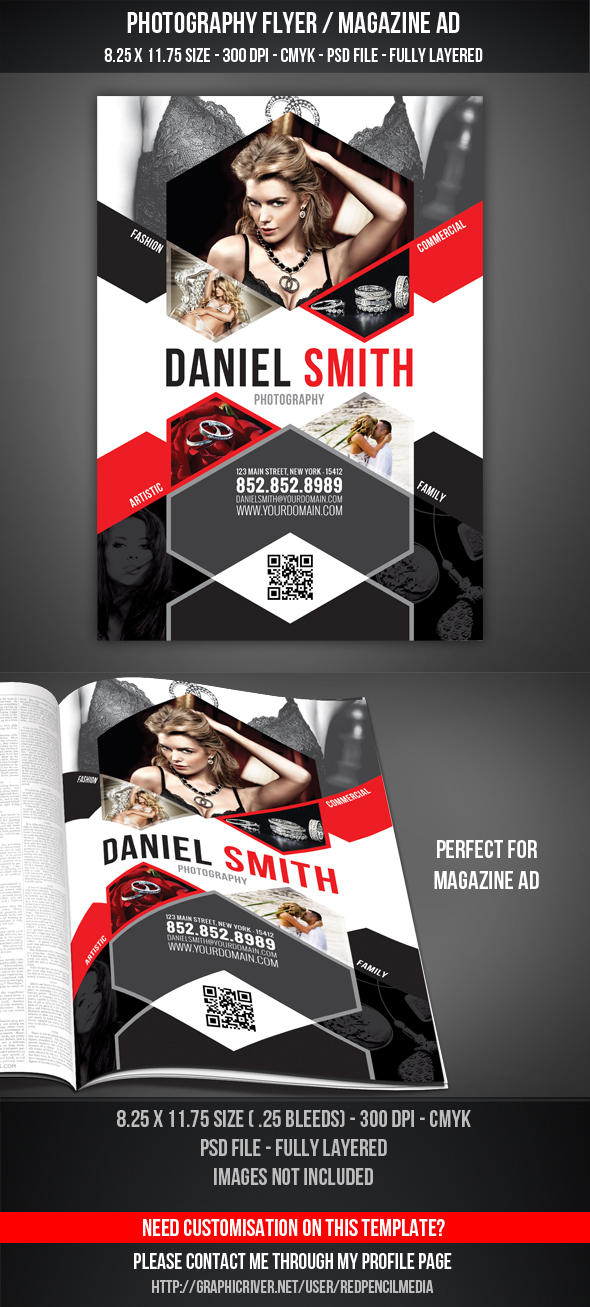 Photography Flyer / Magazine AD by graphicstock