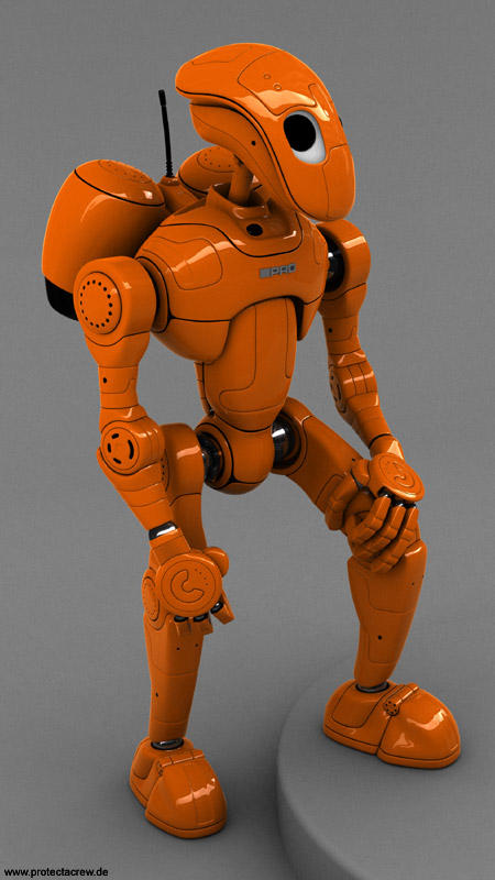 Rocketbot - new render by pixelquarry