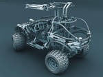 Lego 4x4 OffRoader RearView by pixelquarry