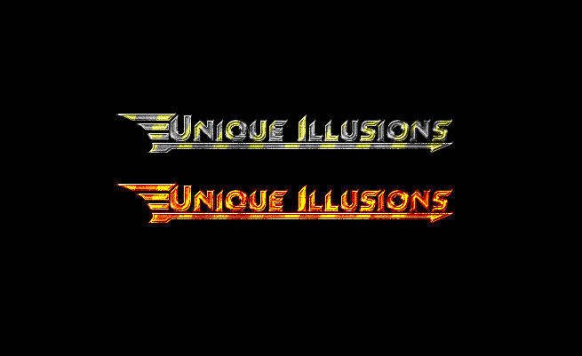 unique illusions logo by kono