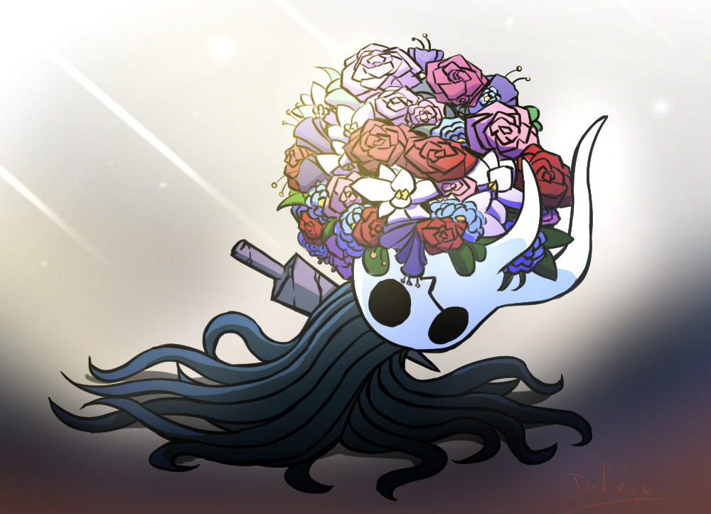 Hollow Knight - Flower Vessel by Daheji