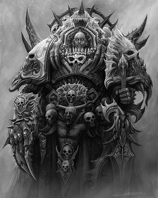 Abbadon the Despoiler by AlexBoca