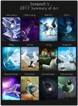 2017 Summary Of Art by seagaull