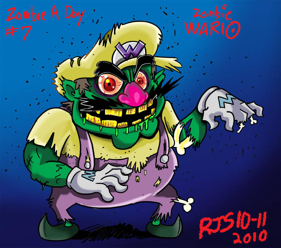 ZaD 7- Zombie Wario by ronnieraccoon on DeviantArt
