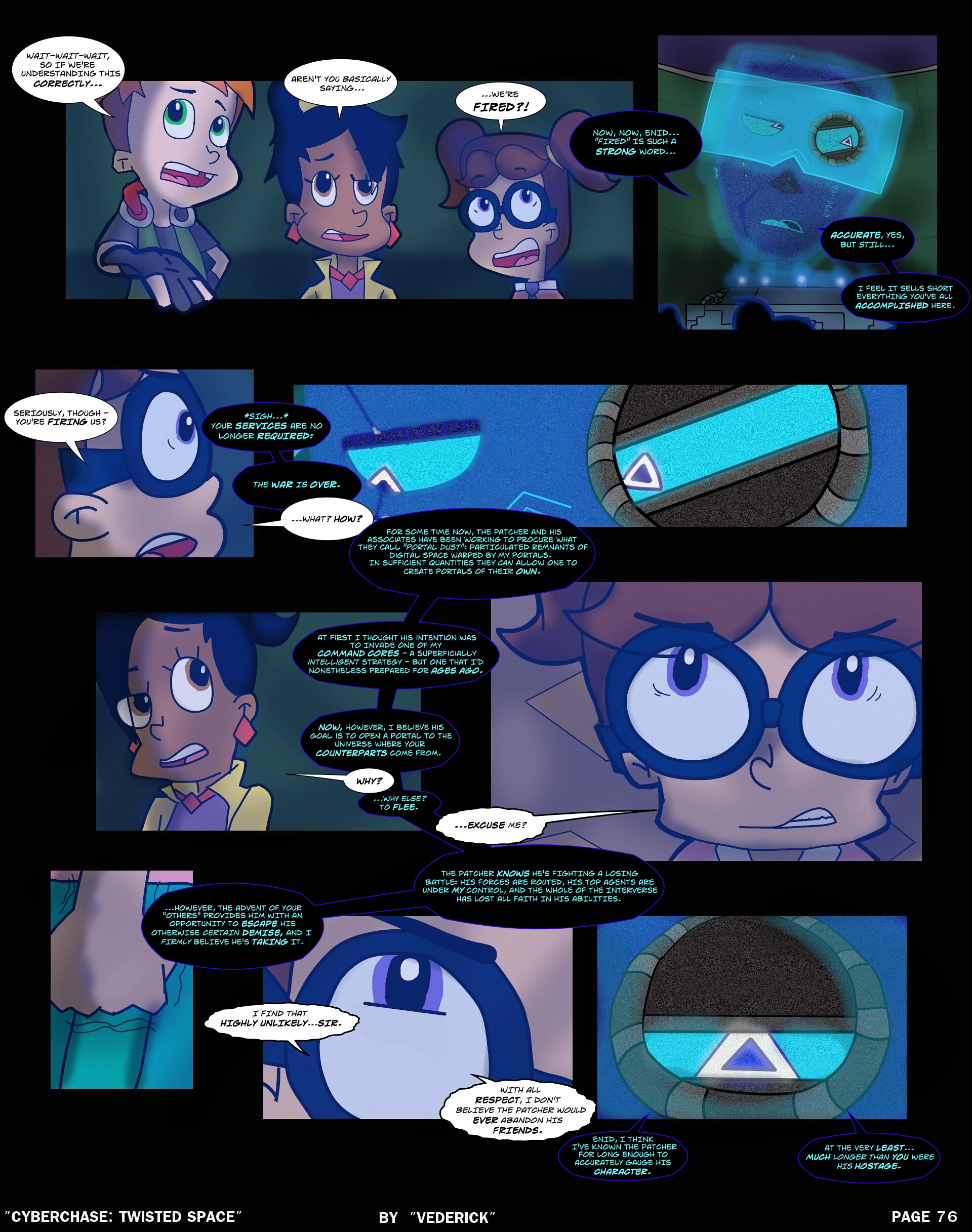 Cyberchase: Twisted Space - Page 77 by Vederick on DeviantArt