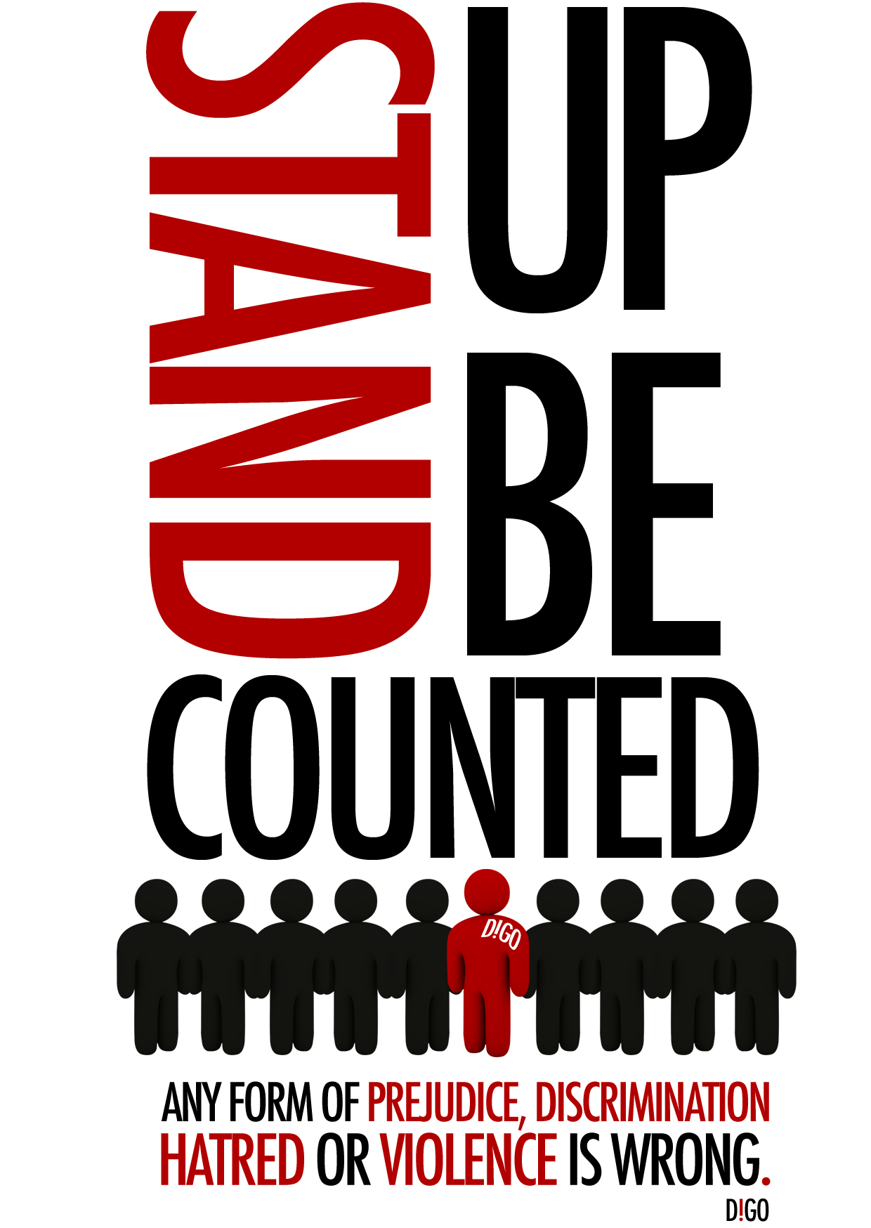 Stand Up, Be Counted by a2designs