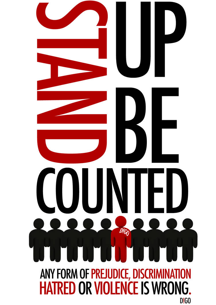 Stand Up, Be Counted by a2designs