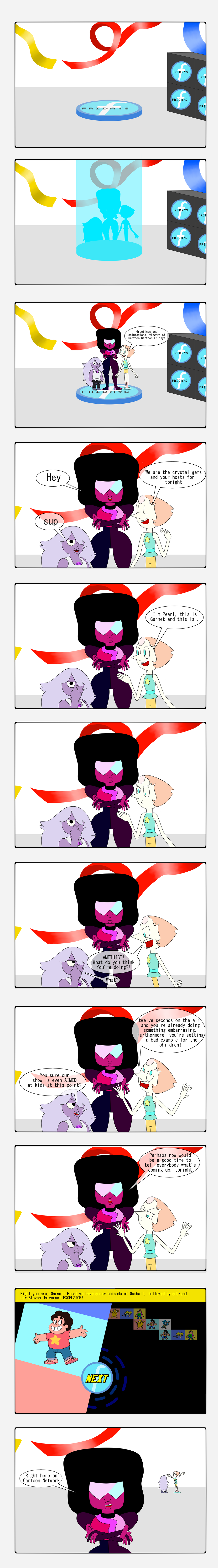 What if the Crystal Gems Hosted CCF? (pt.1) by sergeant16bit