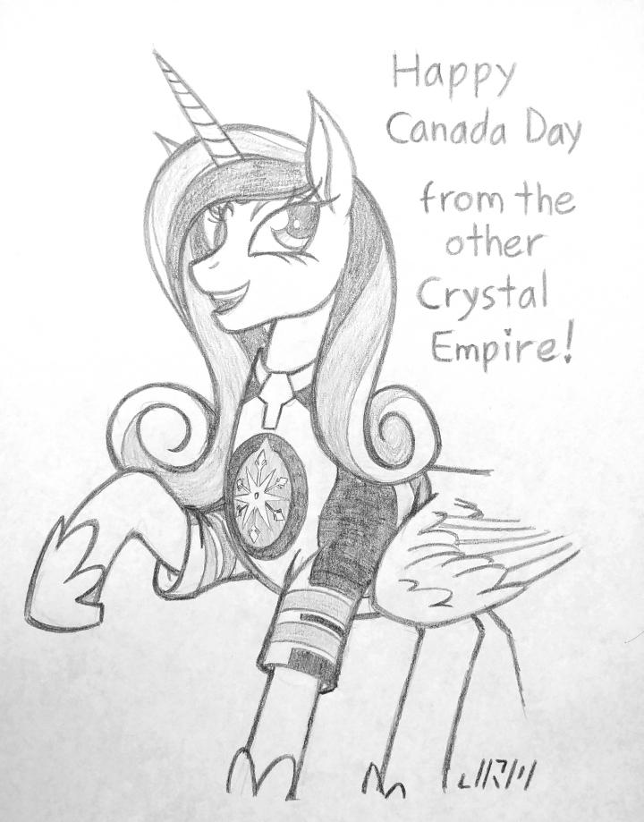 Happy Canada Day From The Other Crystal Empire by TexasUberAlles