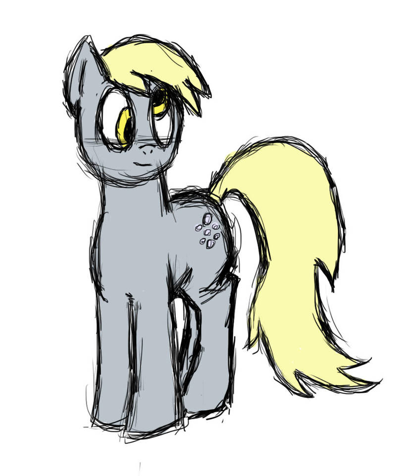 Derpy Sketch by Shatterfish on DeviantArt