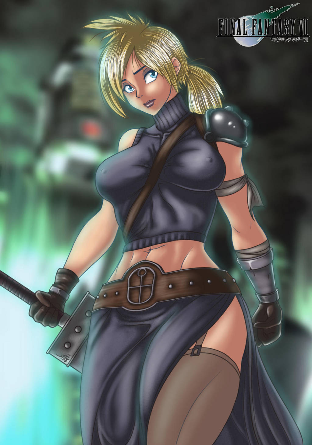 Final Fantasy VII - Cloudia by Epe