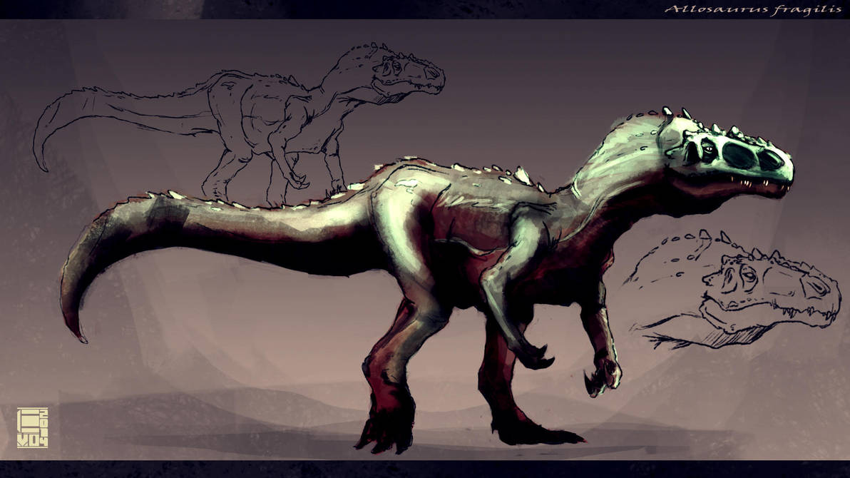 allosaurus fragilis a revised osteology