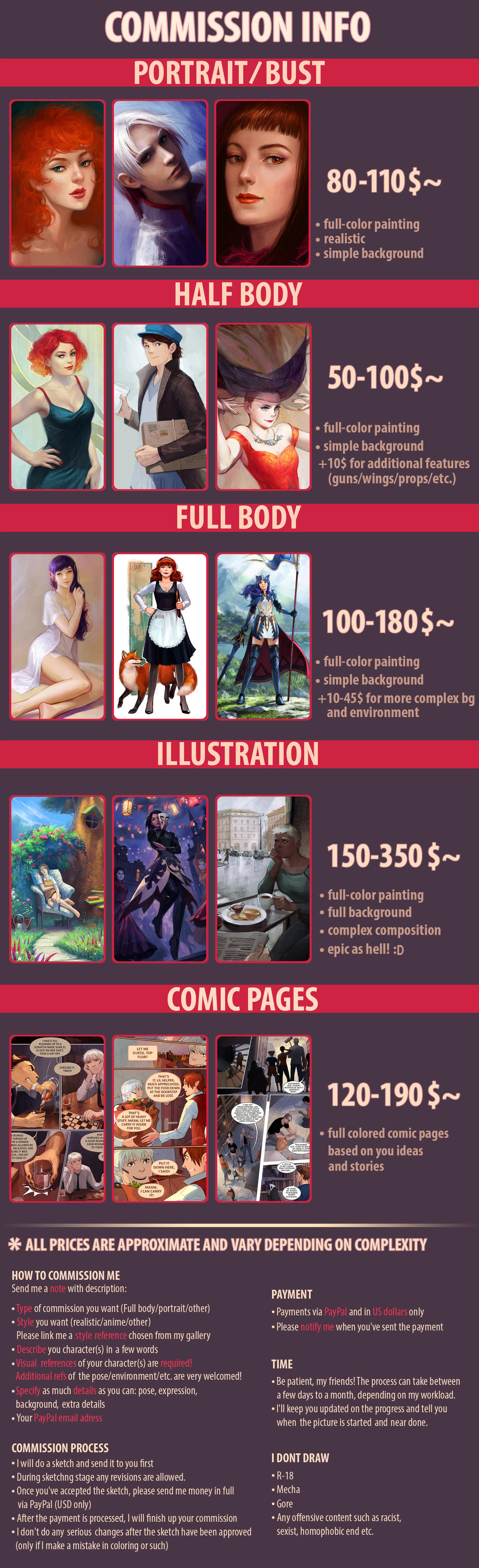 COMMISSIONS OPEN by eleth-art