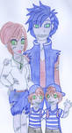 Zombie family by GameBunny