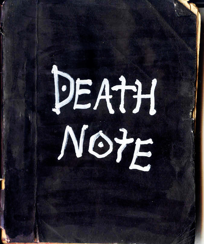 Death Note - handmade by AmrasVeneanar