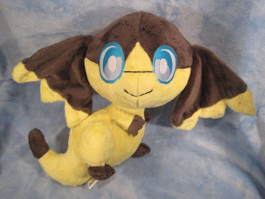 Helioptile plush by aSourLemon