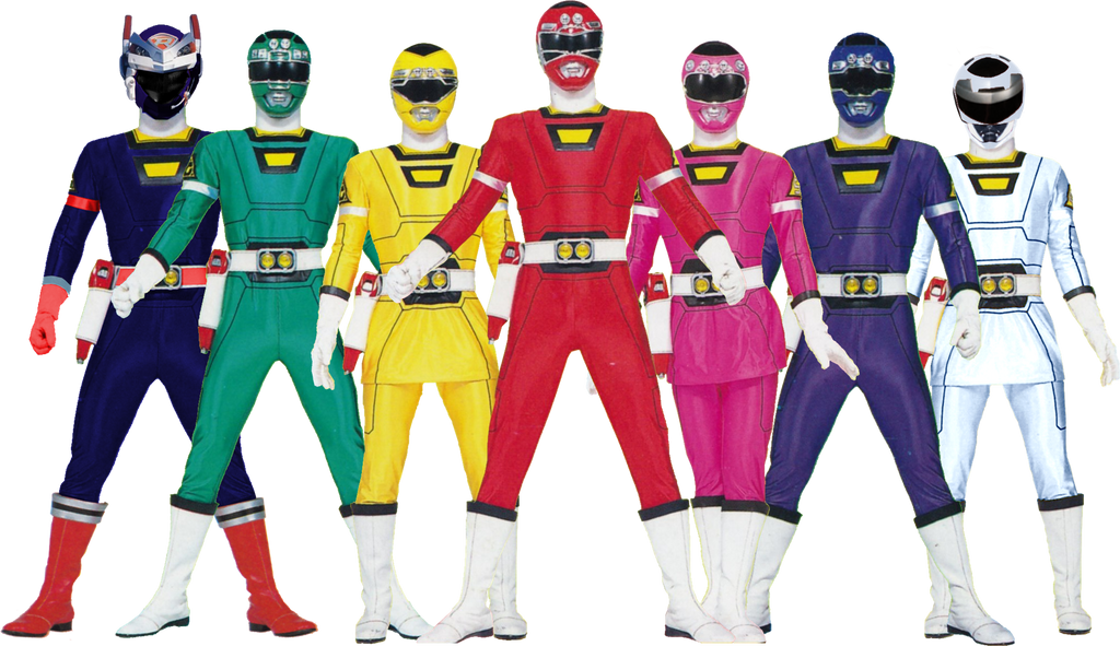 Power Rangers Turbo Fan-Made Extended Team