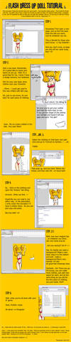 Flash Dress Up Doll -TUTORIAL- by TricksyPixel