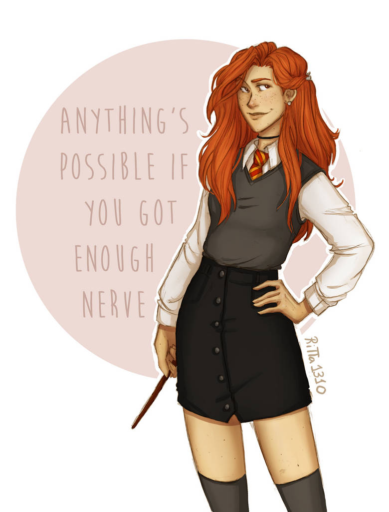 Ginny Weasley by RiTTa1310 on DeviantArt