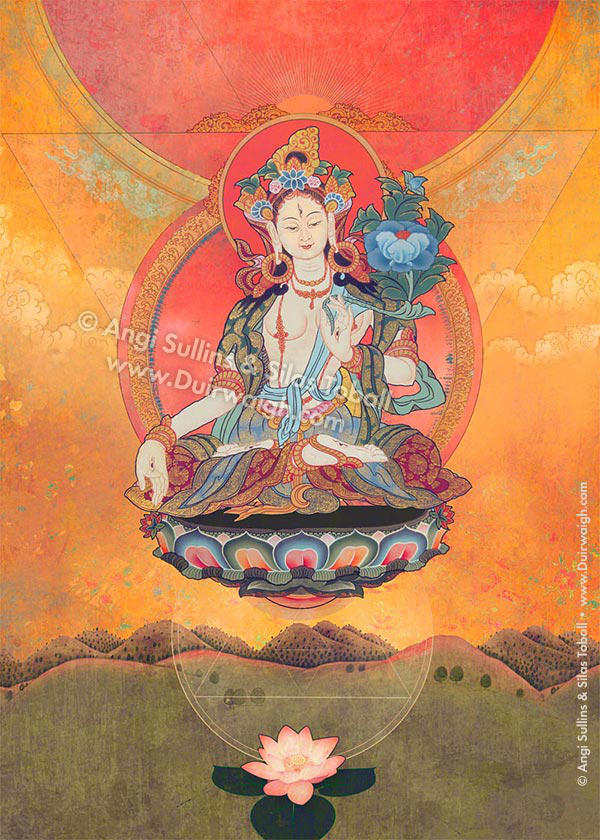 Tara Meditation by DuirwaighStudios