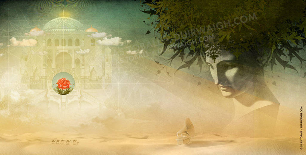 Desolation Rose - Gatefold Illustration by DuirwaighStudios