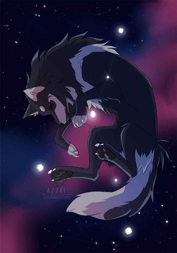 constellation | cancer + new ones by azzai