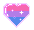 Bi heart [F2U ICON/PAGE DECOR] by ShiroShototsu