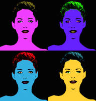 4 Versions of Marion by casimirpaulaskiday