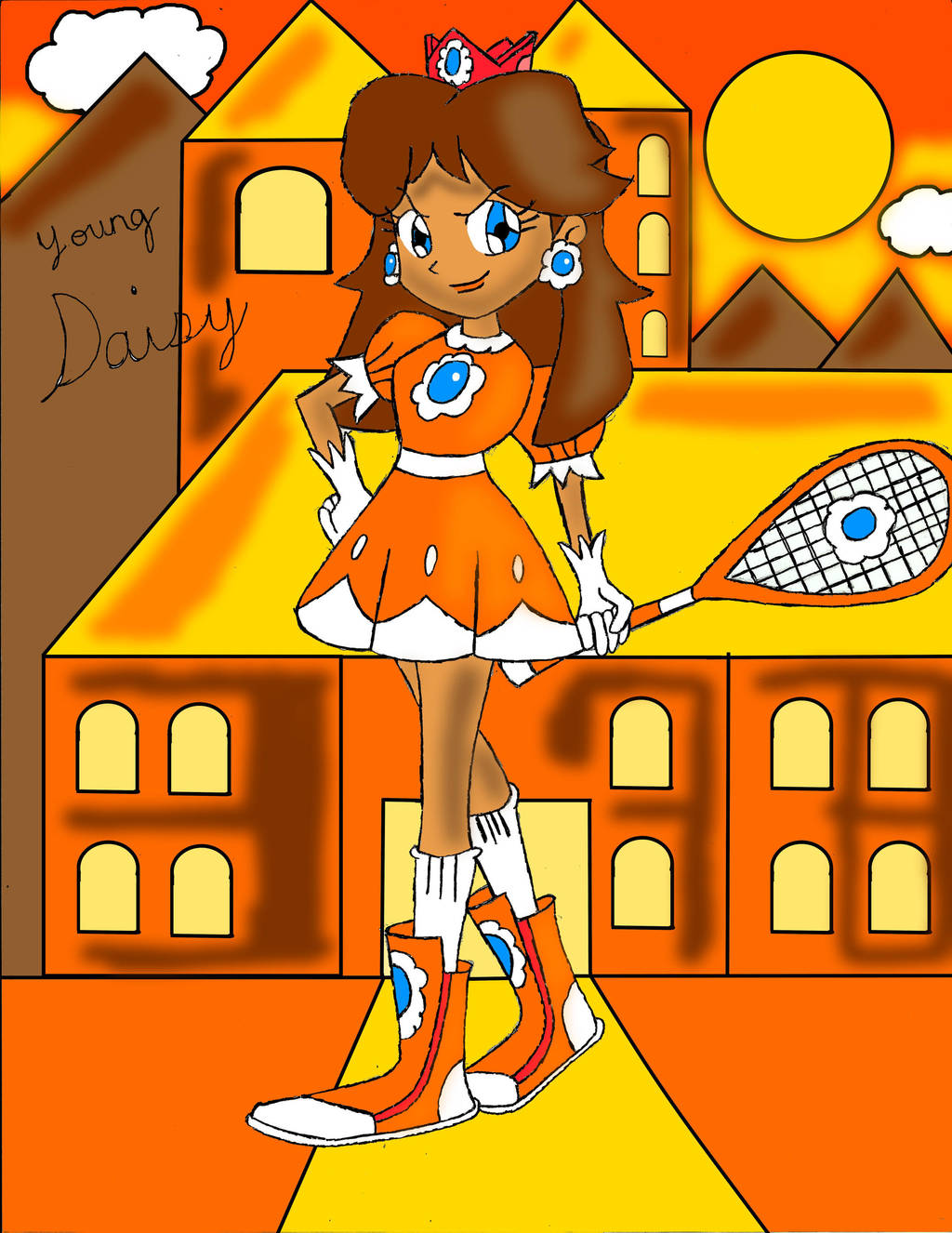 Young Daisy by PhantomMasterRamos89