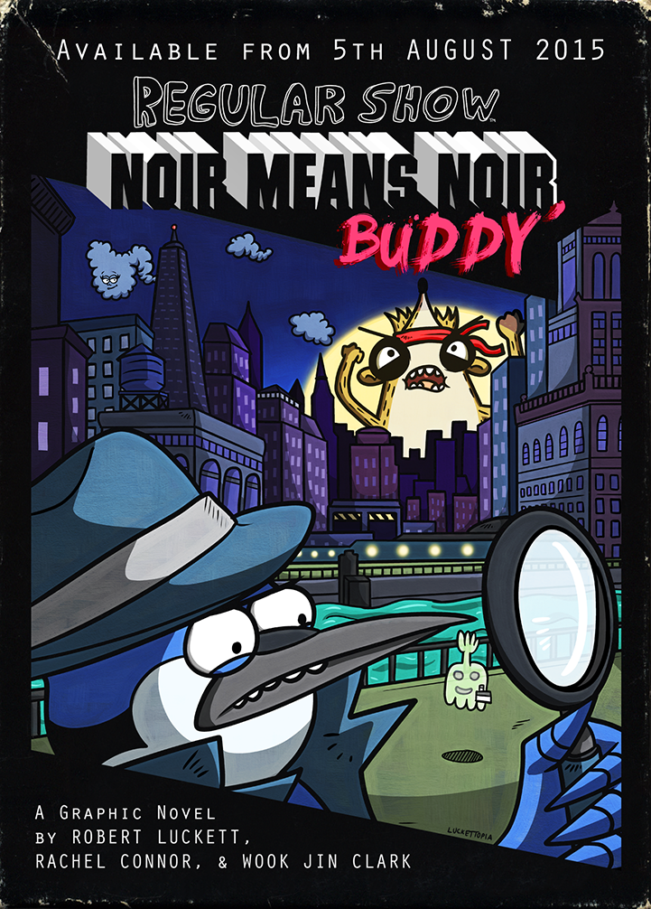 Regular Show OGN2 Noir Means Noir, Buddy Advert by luckettx