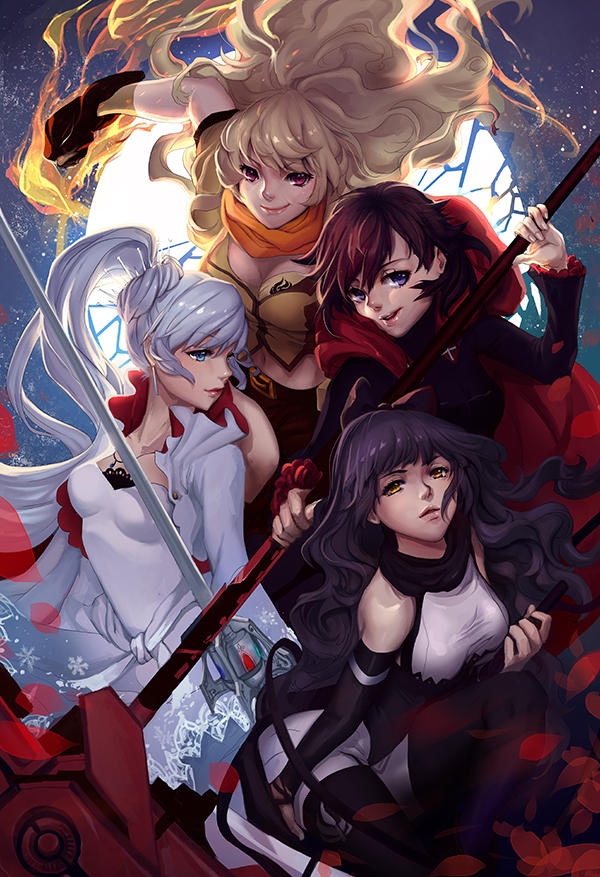 RWBY - Teamwork! by lucidsky