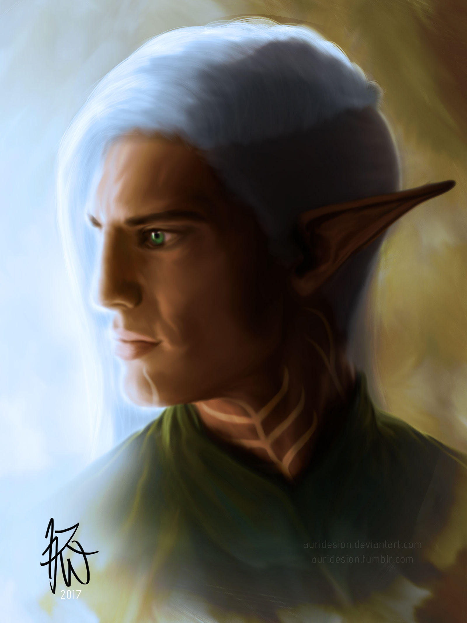 Fenris Profile - Long Undercut by Auridesion